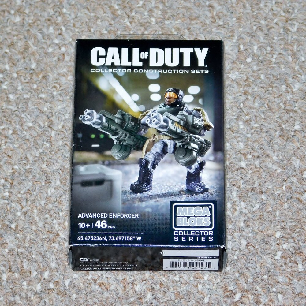 2015 Mega Bloks Call of Duty Construction Sets Advanced Enforcer MIB New DLB98